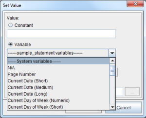 System Variables | MiniWiki