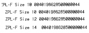 Zebra Font (ZPL) Support | MiniWiki